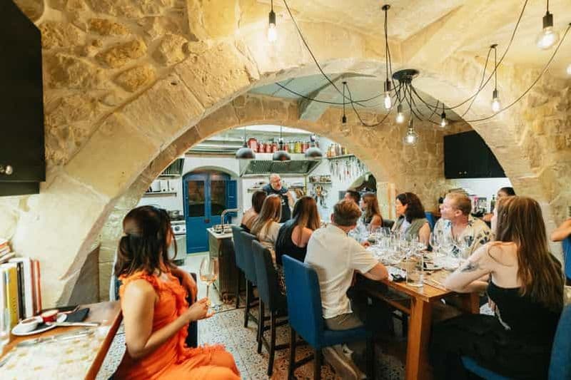 Gozo : Dégustation de vins et dîner en cuisine ouverte
