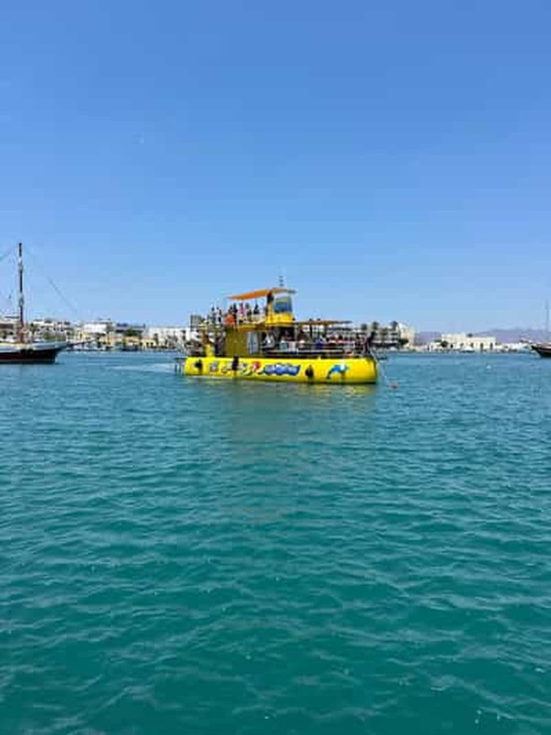 Kos : Le sous-marin jaune Croisière de 1h30 Bateau Glasbottom