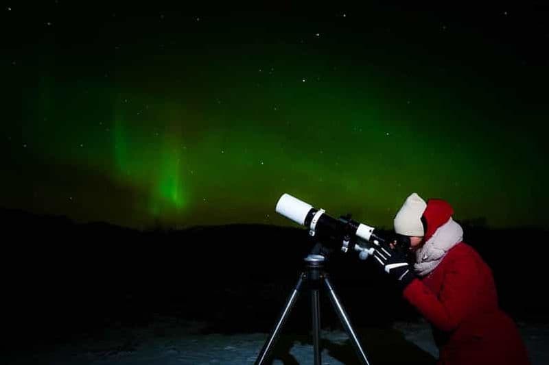 Excursion en jeep pour observer les aurores boréales et les étoiles