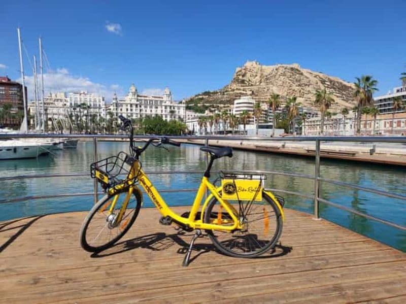 Alicante : visite à vélo de la ville et de la plage