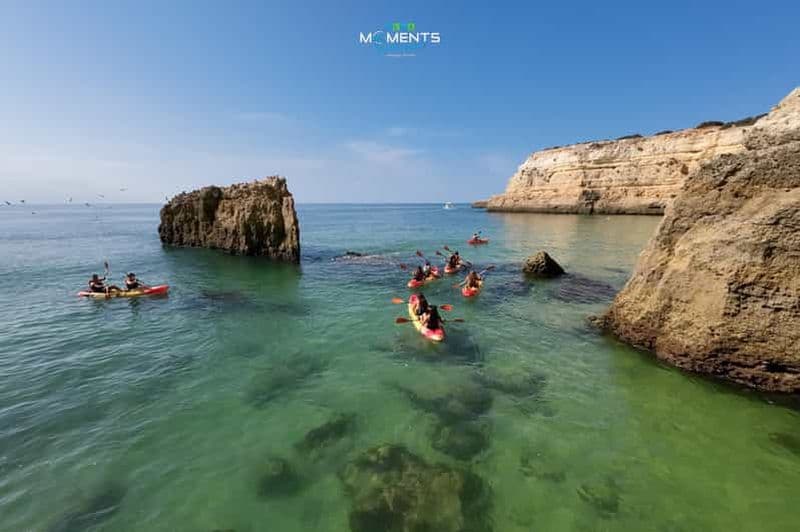 Armação de Pêra : excursion de 2 heures en kayak sur les plages sauvages et dans les grottes