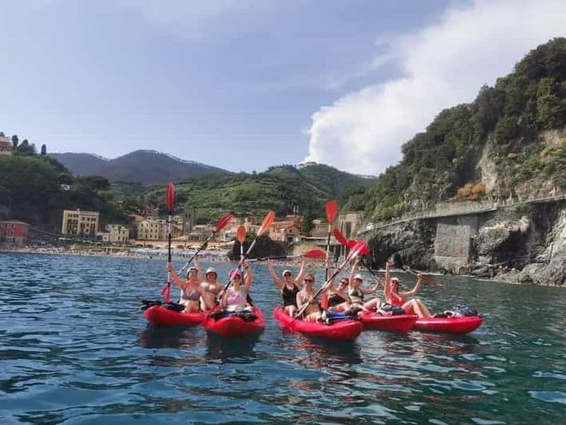 Monterosso al Mare : Excursion en kayak et plongée en apnée à Monterosso