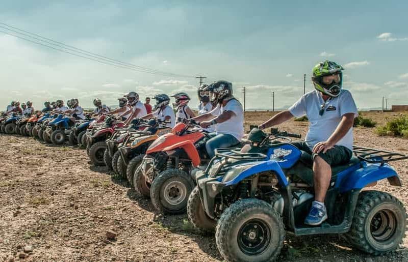 Billet Marrakech : excursion en quad dans le désert de Jbilat et la palmeraie