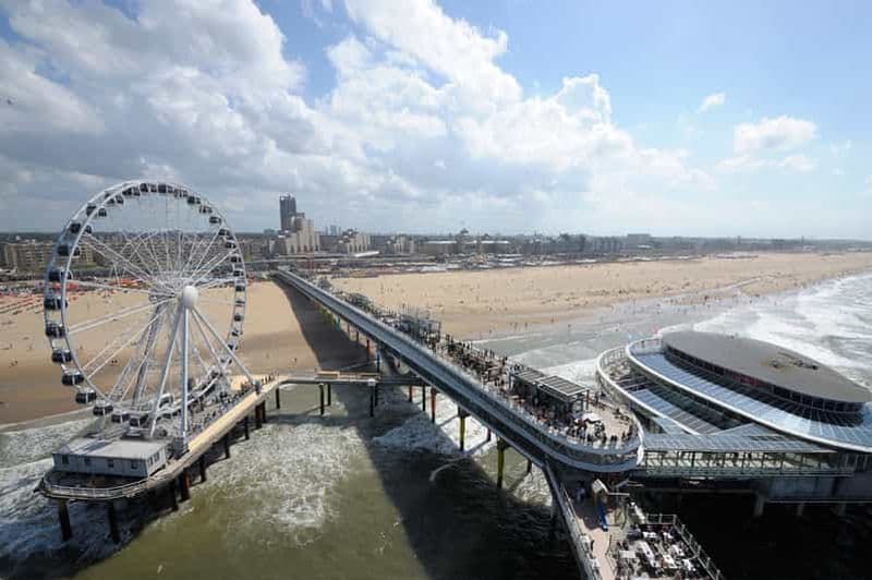 Billet La Haye : billet pour The Pier SkyView avec boisson et en-cas