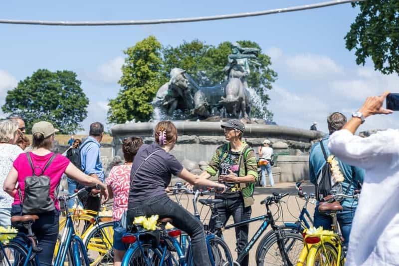Copenhague : visite guidée à vélo de 3 heures avec un guide de la région