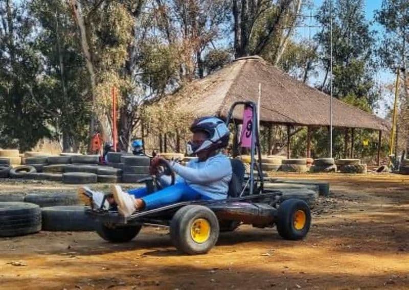 Johannesburg : Karting et transfert à Lanseria inclus