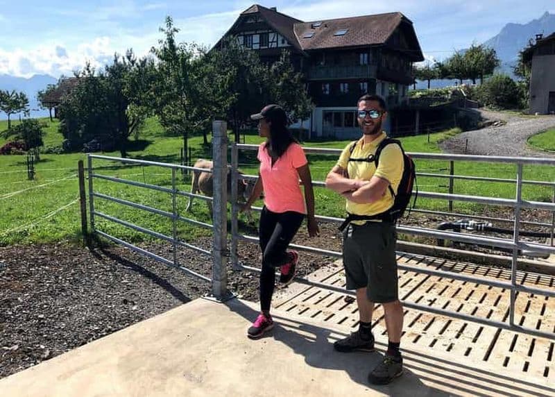 Lucerne : visite de la campagne en petit groupe avec dégustation de fromages
