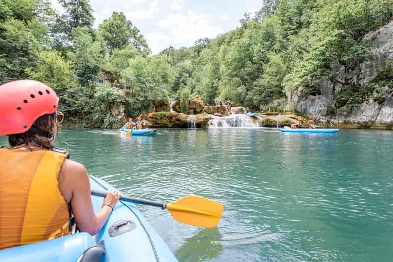 De Slunj: excursion en kayak dans le canyon de Mrežnica