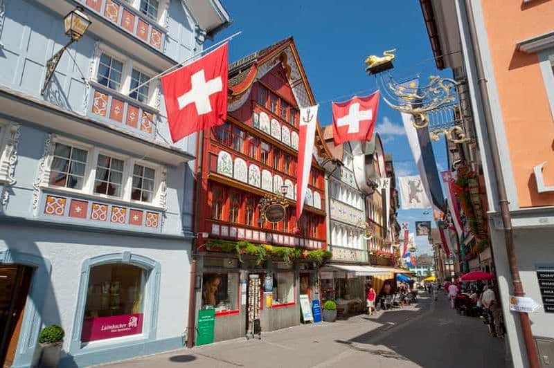 Zürich : Excursion dans l'Appenzell avec dégustation de fromage et de chocolat