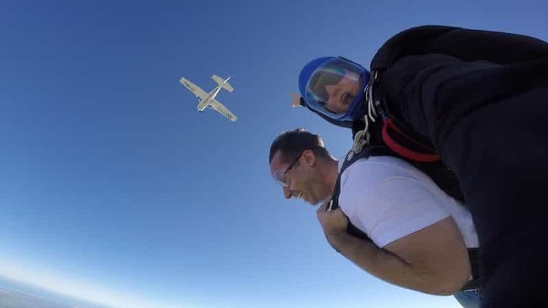 Le Cap : Saut en parachute en tandem