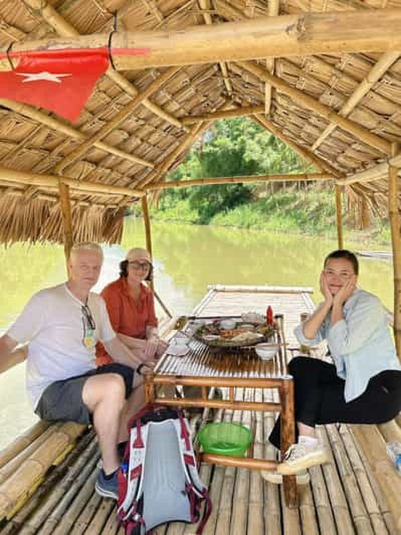 Pu Luong Chieng Lau Cham Rafting en bambou Trek