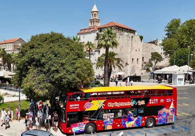 Split : visite en bus à arrêts multiples