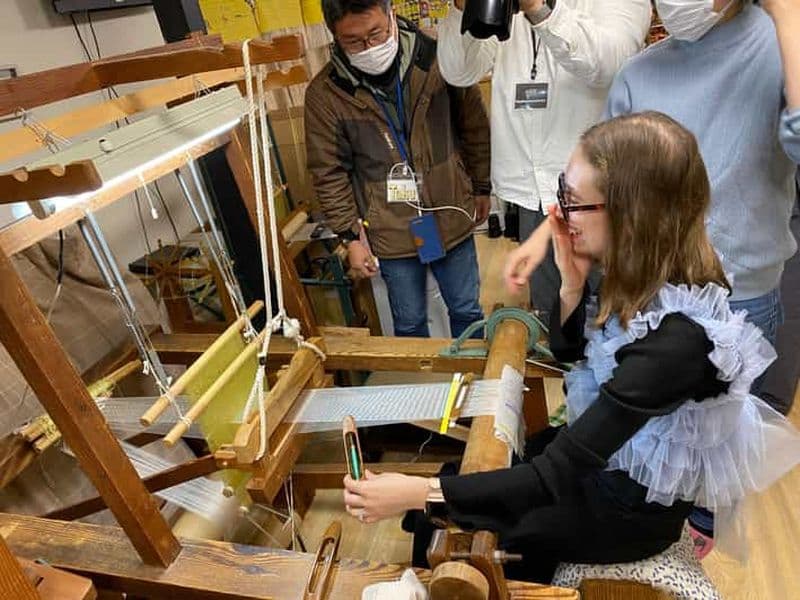 Kyoto : Essayez le tissage Nishijin dans le plus ancien quartier des geishas
