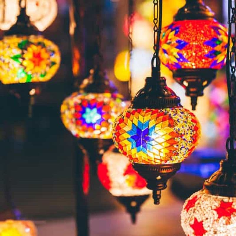 San Francisco : Atelier de lampes en mosaïque turque