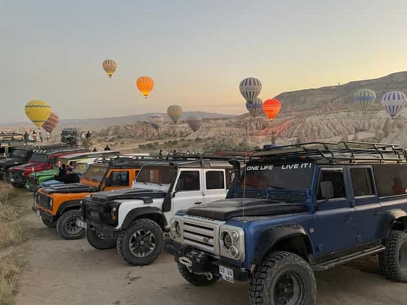 Cappadoce : Safari en jeep au lever et au coucher du soleil