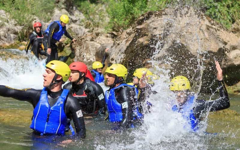Depuis Split ou Zadvarje : Canyoning sur la rivière Cetina