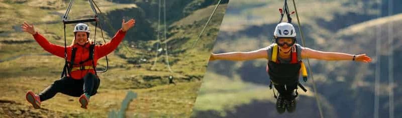 Le Falcon : Superman avec Mega Zipline Iceland