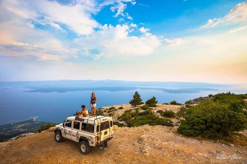 Brač : Circuit d'exploration de l'île en jeep à quatre roues motrices