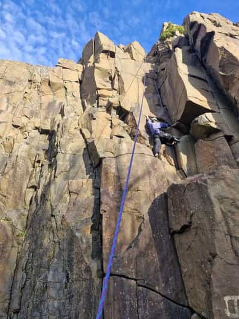 Glasgow : Escalade et descente en rappel