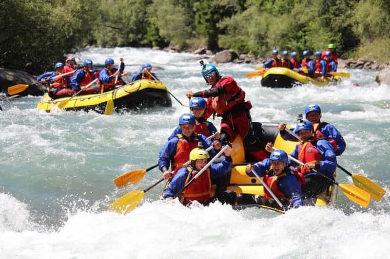 Val di Sole : Rafting pour les familles sur la première rivière d'Europe