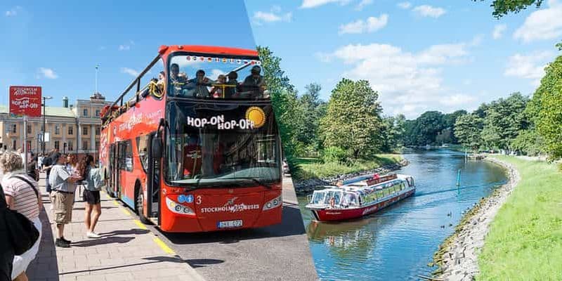 Stockholm : option bus ou bateau à arrêts multiples