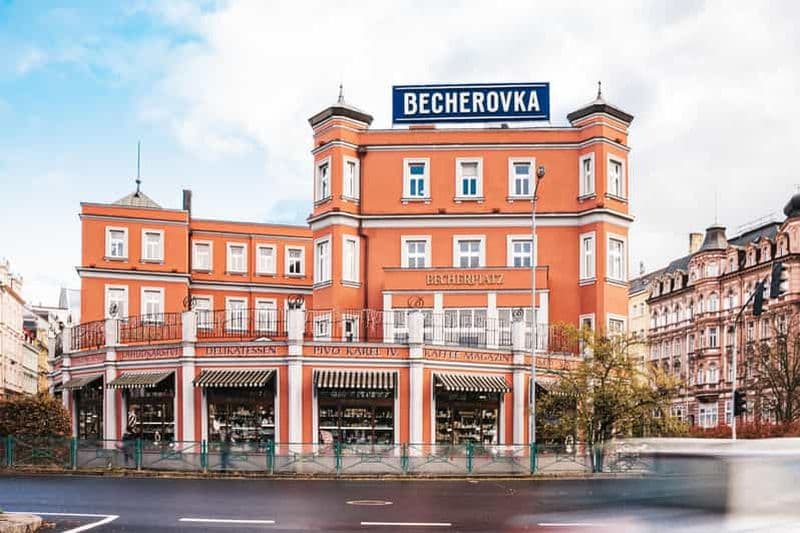 Karlovy Vary : Accueil du centre des visiteurs de Becherovka Visite guidée