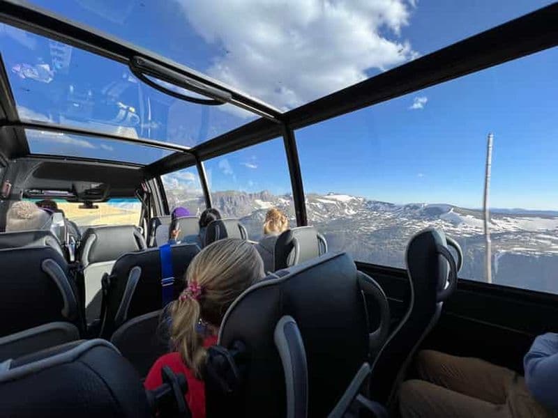 Estes Park : Visite en bus à toit de verre du parc national des Rocheuses