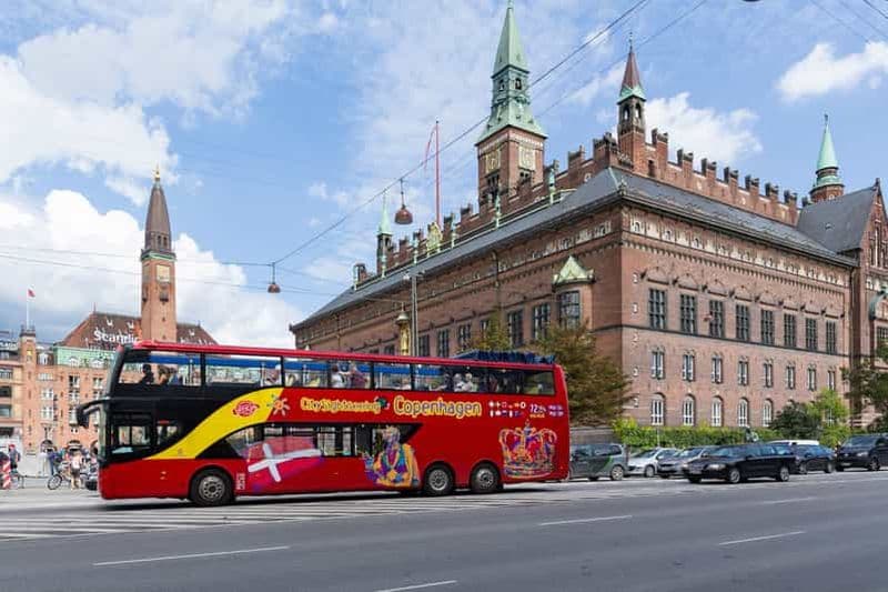 Copenhague : Bus en arrêts à arrêts multiples à Copenhague : visite touristique en bus à arrêts multiples
