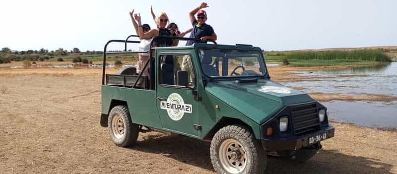 Albufeira : Jeep SunSet Tour & verre de vin