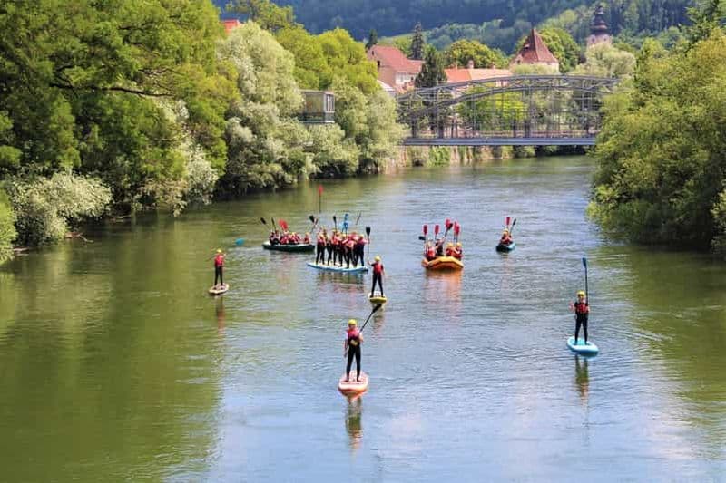 Potschnosstour 14 km St. Michael- Leoben avec un canoë ou un SUP
