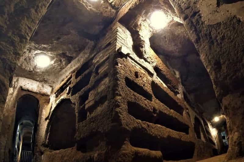 Rome : Catacombes de Saint Sébastien : billet d'entrée et visite guidée