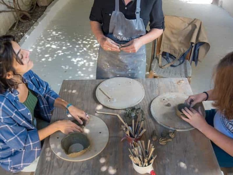 Crète : visite de la culture crétoise et atelier de poterie