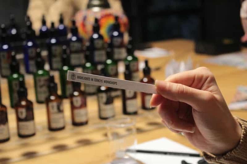 Antalya : atelier de création de parfum avec recette secrète + 90 essences
