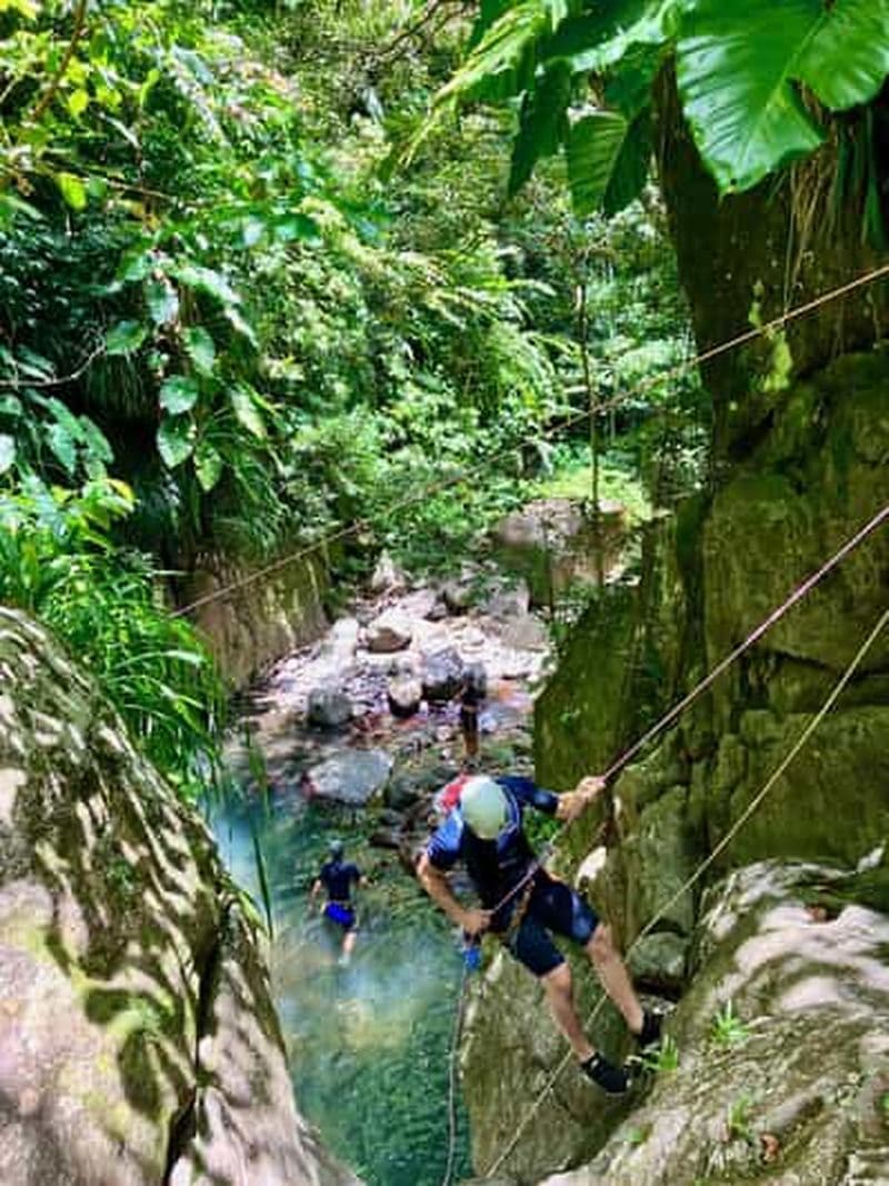 Guadeloupe : Canyoning pour tous à Bouillante