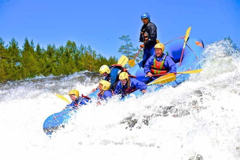Evje : Rafting en eaux vives sur les rivières les plus chaudes de Norvège