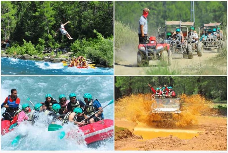 City of Side : Rafting, Zipline, Jeep, Buggy et Quad Combo
