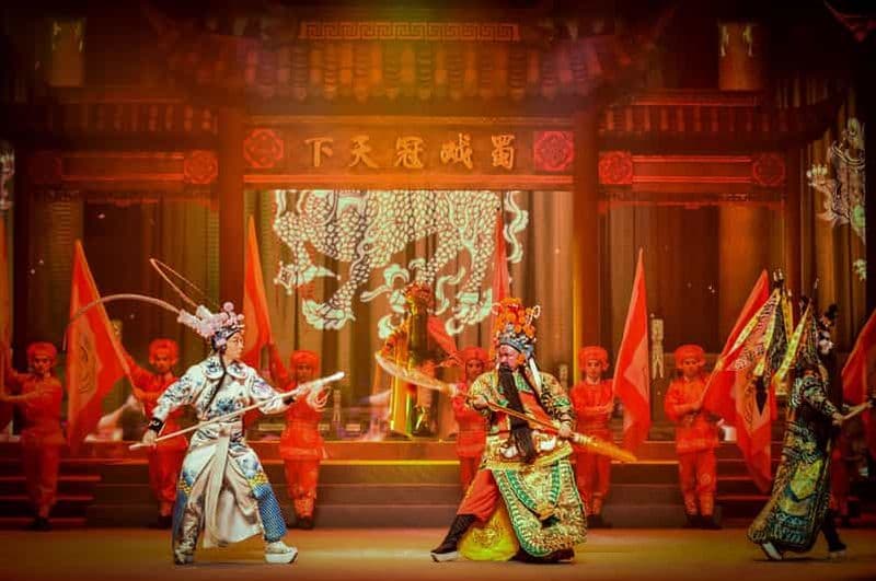 Chengdu : Spectacle d'opéra classique du Sichuan Furong Guocui & thé gratuit