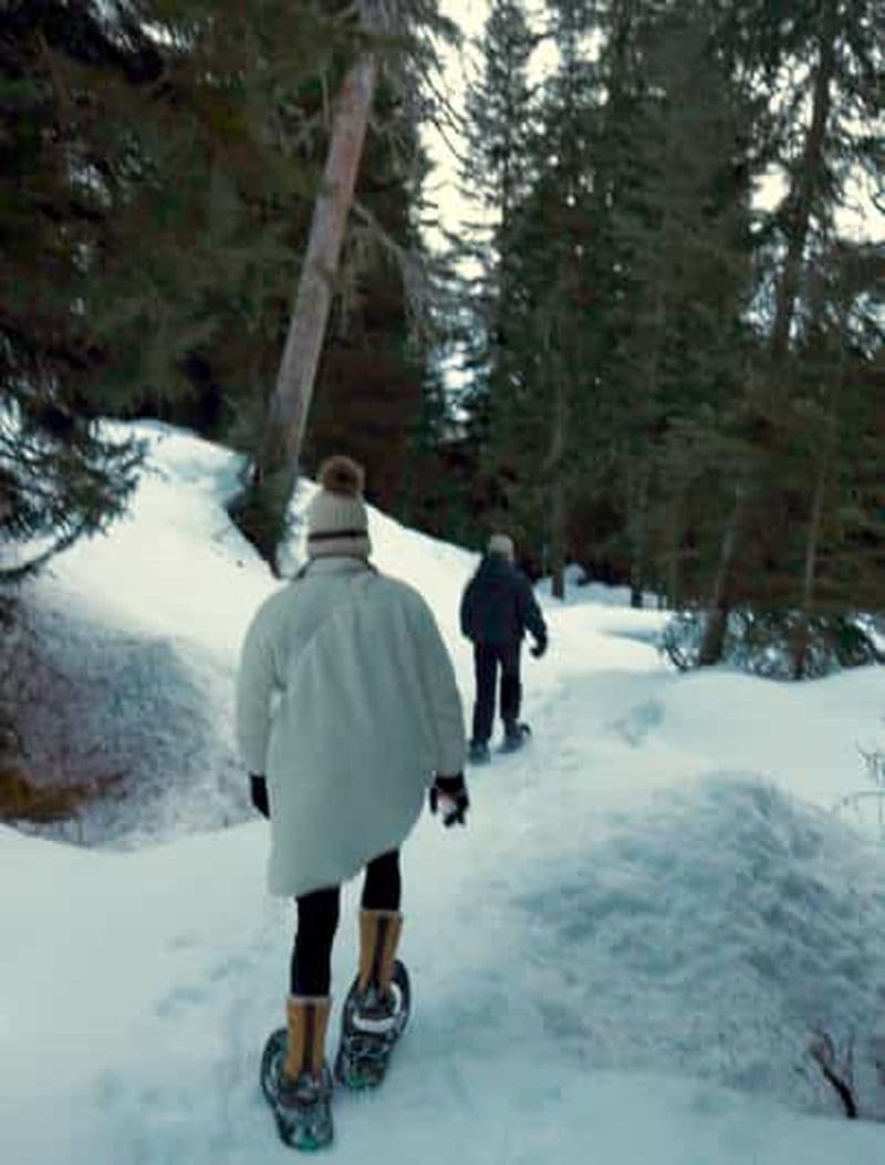Vancouver : raquettes à neige ou ski en soirée au parc olympique de Whistler