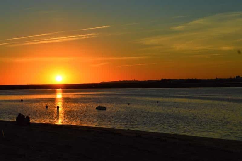 Au départ d'Olhão : tour en bateau au coucher du soleil dans la Ria Formosa