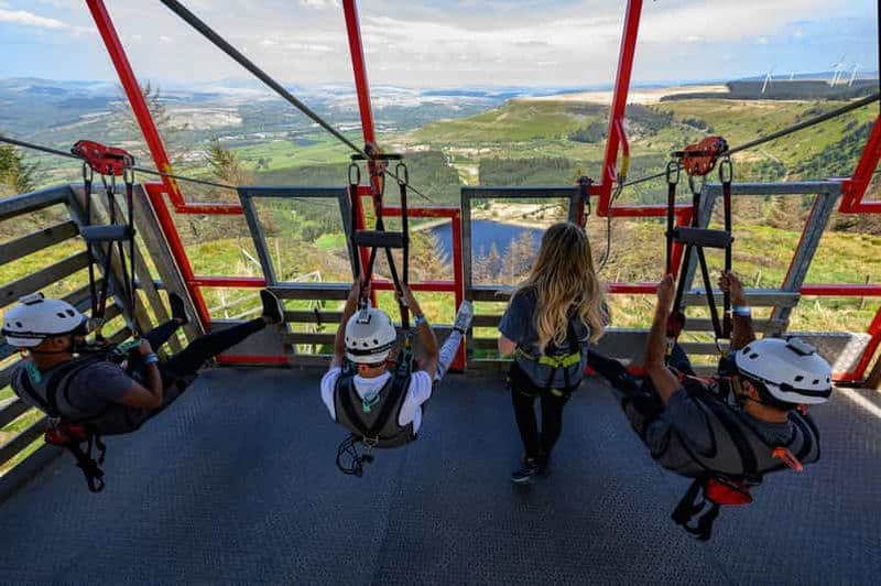 Zip World Tower : billet pour la tyrolienne Phoenix, adulte ou enfant