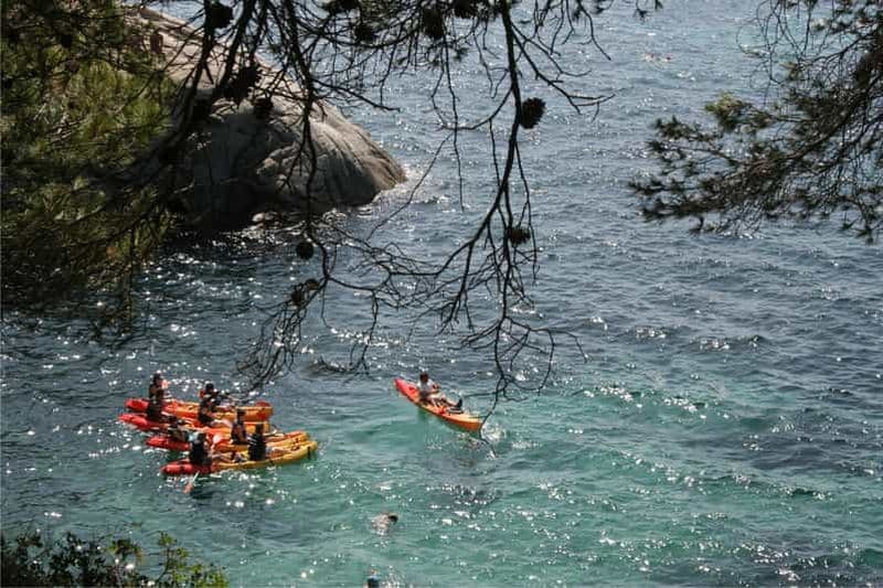 Kayak et snorkeling à Playa de Aro, Costa Brava