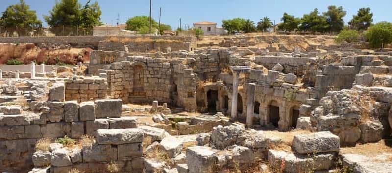 Depuis Athènes : visite d'une demi-journée de la Corinthe biblique
