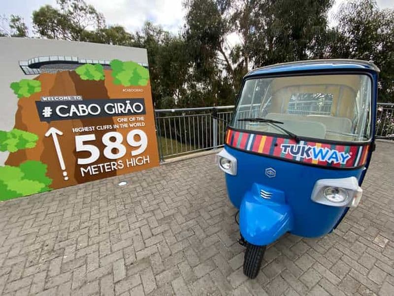 Funchal : visite privée en tuk-tuk de la falaise de Cabo Girão - Skywalk