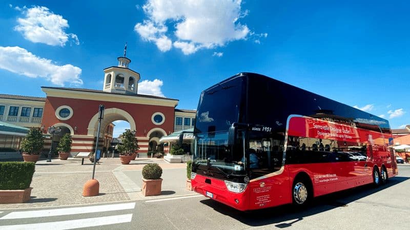 Billet Milan : Serravalle Designer Outlet Transfert en bus aller-retour