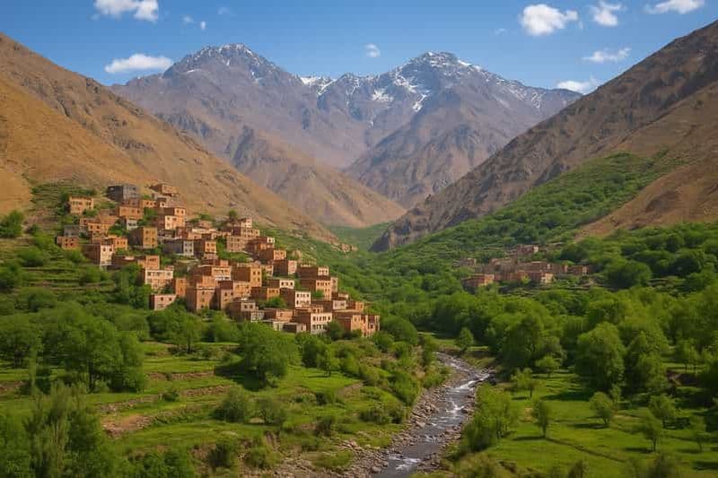 Billet Marrakech : randonnée dans les montagnes et les vallées de l'Atlas avec déjeuner