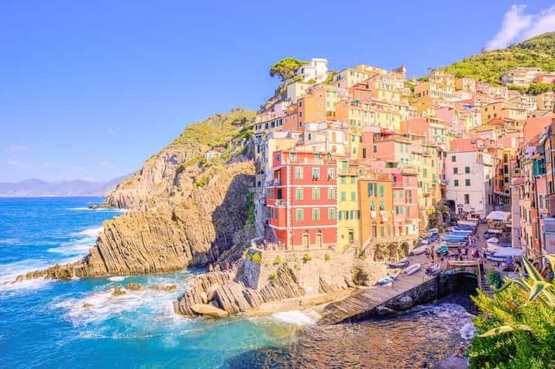 Billet Florence : excursion d'une journée aux Cinque Terre avec street food en option