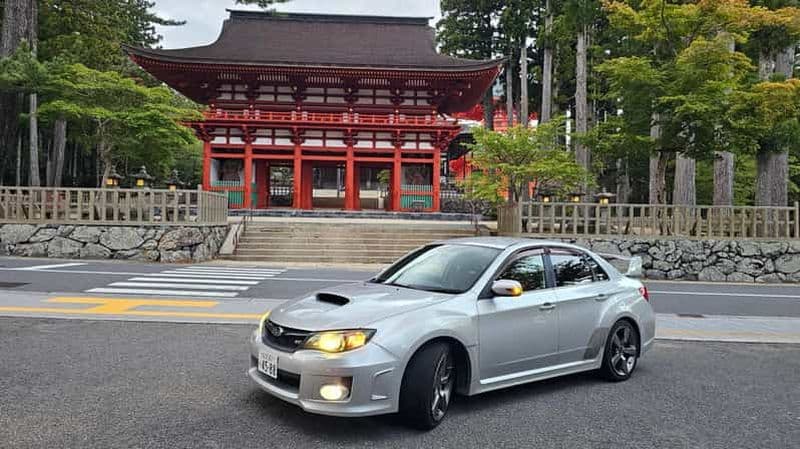 Journée culturelle en voiture de sport japonaise d'Osaka à Kyoto