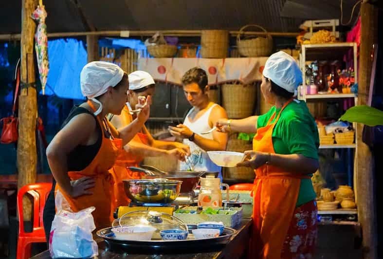 Siem Reap : Cours de cuisine l'après-midi et visite du village