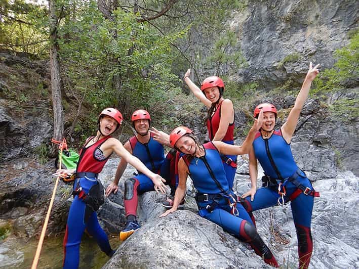 Cours de canyoning Olympe : Débutant à Intermédiaire