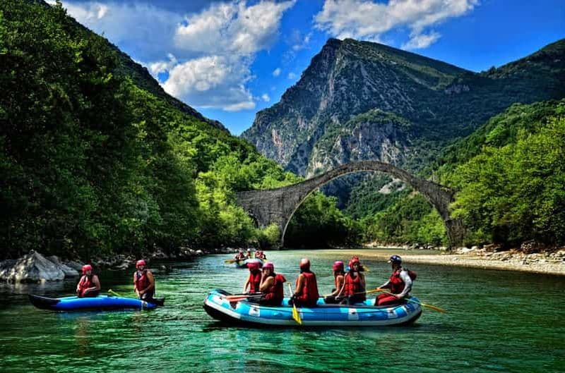 Tzoumerka : Rafting Arachthos Trail : Pont de Plaka - Tzari